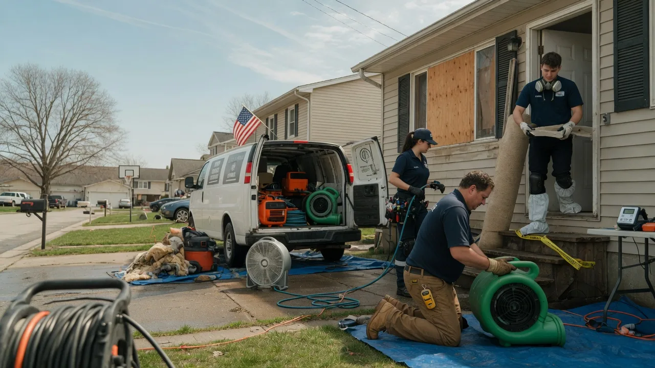 Water Damage Restoration in Charles City, IA near me